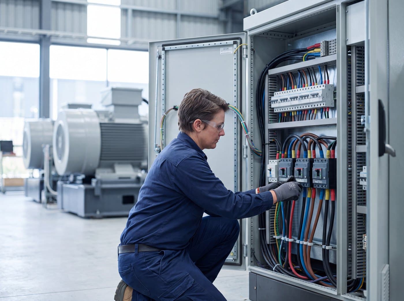 Industrial electrical work