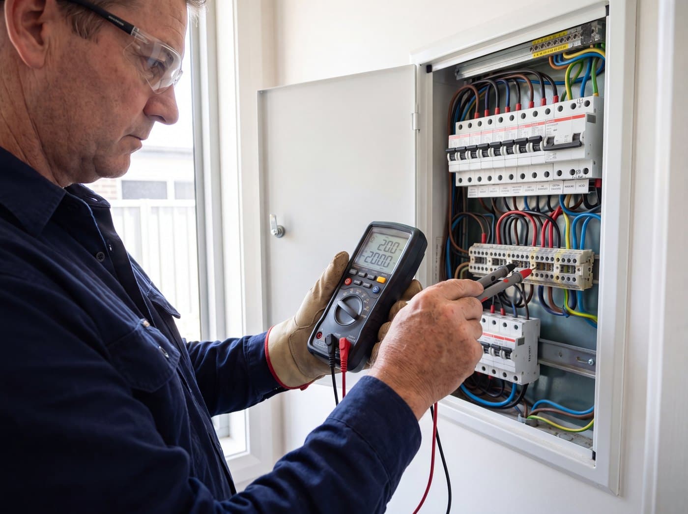 Maintenance electrical work